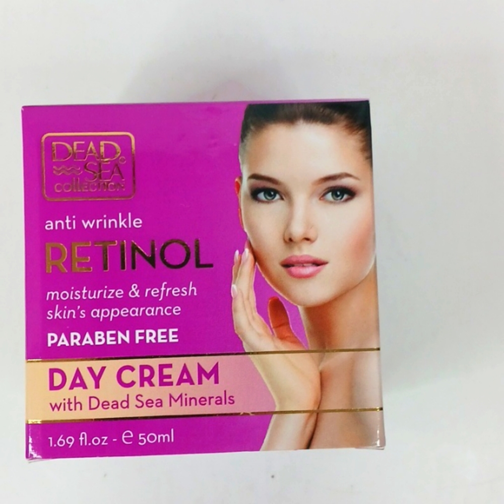 New Dead Sea COLLECTION Retinol Anti Wrinkle Day Cream 1.69 FL oz